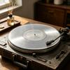 Record Platter Slipmat Anti-Static Acrylic Turntable Mat Low Noise Records Slip Mat for Noise Reduction/Improved Sound Quality