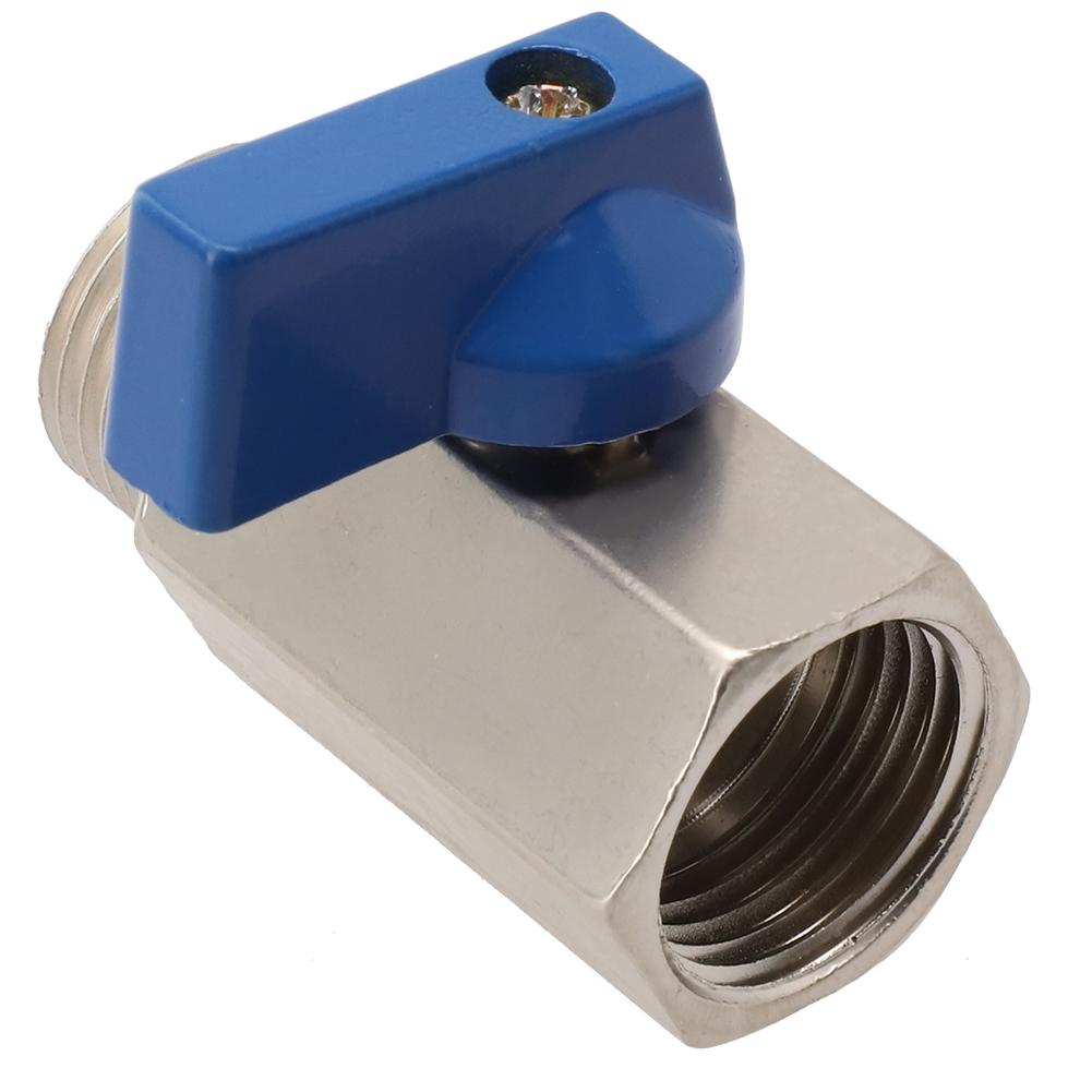 Rubinetto a Sfera di Chiusura Risparmio Idrico 1/4 -3/8 -1/2 Pollice Regolabile Nuovo di Zecca