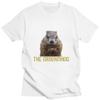 Respect The Groundhog T Shirt for Men Short Sleeves Humor Joke Sarcasm Clothing Streetwear Loose Oversized 100 Cotton Camisetas