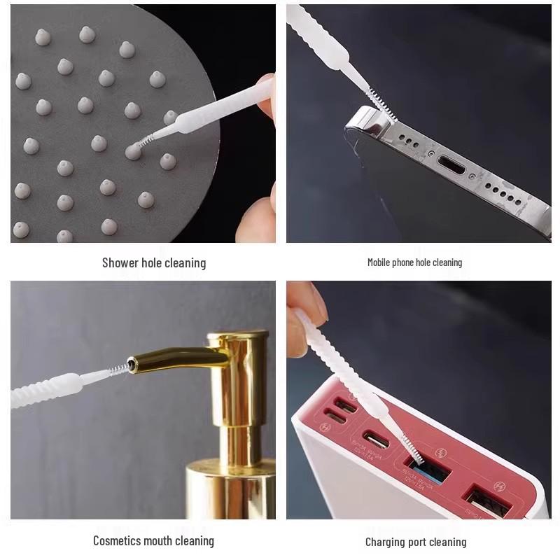 Multi-Function Household Cleaning Brush for Shower, Nozzle, Bathroom Gaps & Mobile Phones
