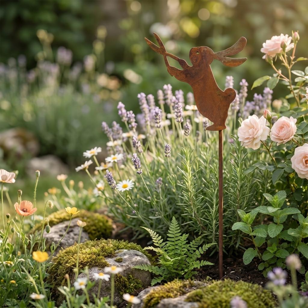 Garden Fashion Ornaments Iron And Metal Creative Ornaments