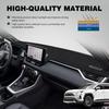 Powerty Dashboard Cover For Toyota RAV4 2025 2024      Dash Cover Carpet Sunshield Protector Velvet Without HUD(Head-Up Display)