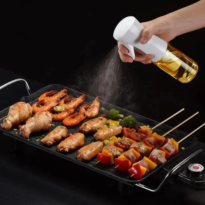 Sprayer Kitchen Olive Spray Bottle for Oil Dispenser Tableware Accessory Source Container Refillable Soy Sauce Seasoning Grill