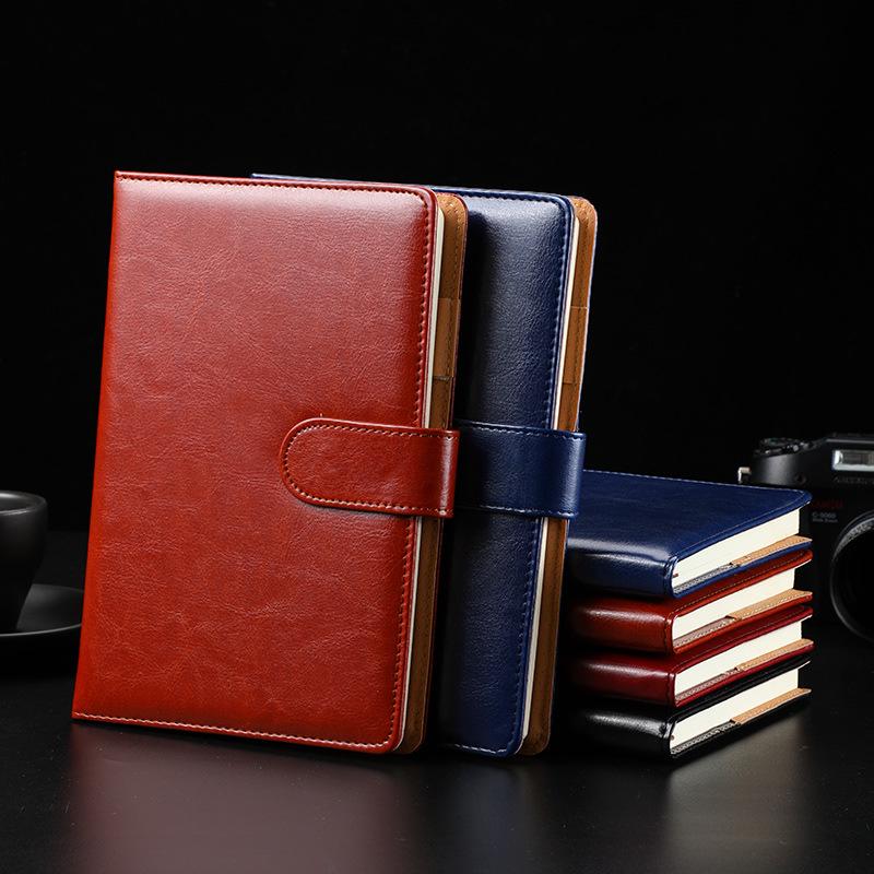 A5 Custom Imitation Leather Notebook Gift Set - Customizable Creative Journal