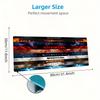 Supernatural Elements Large Size Mouse Pad Large Gaming Table Cushion Nonslip Laptop Tablet Big Mousepad Xxl Mat Mini Pc Playmat With Lock Edge