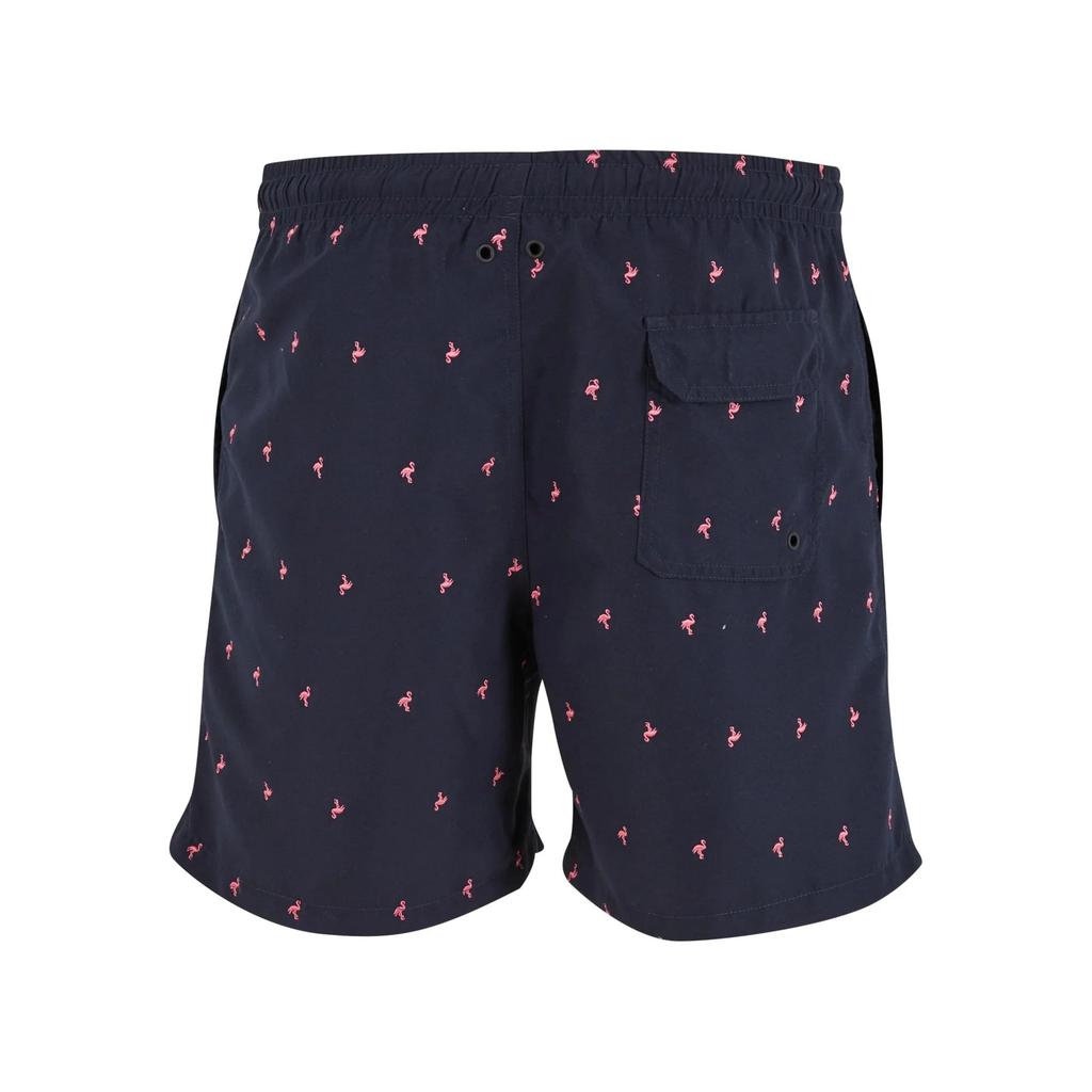 Urban Classics Mens Flamingo Swim Shorts