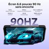 DOOGEE Blade 20 Smartphone 20Go+128Go 6,6" HD IPS+ 90Hz Smartphone Incassable Android 15 10300mAh NFC/5G Wifi/GPS/IP68 Argent