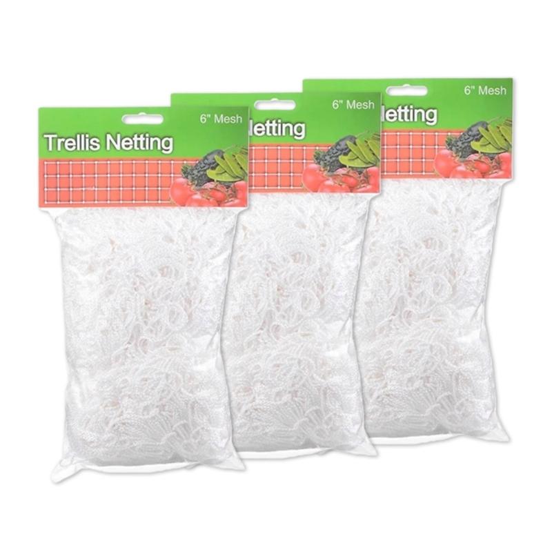 Easy Setups Tomatoes Plant Climbing Net Crafted from Polyester Ideal for Balcony Gardening and Vegetable Growth Support