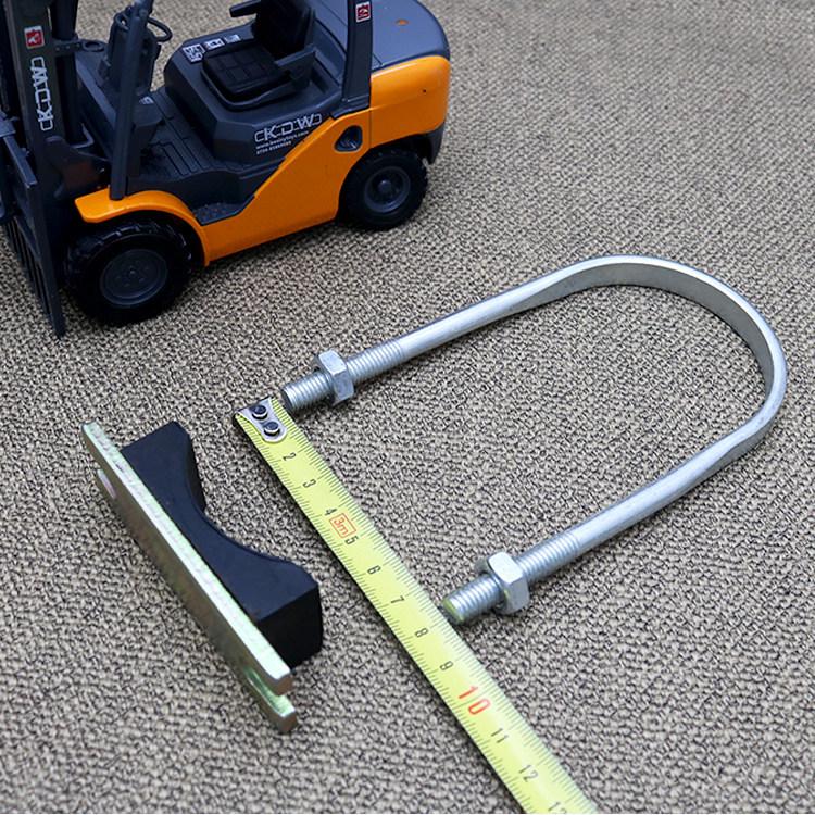 U-Bolt Lifting Cylinder Support Clamp for Heli Forklift Mast Limit Block