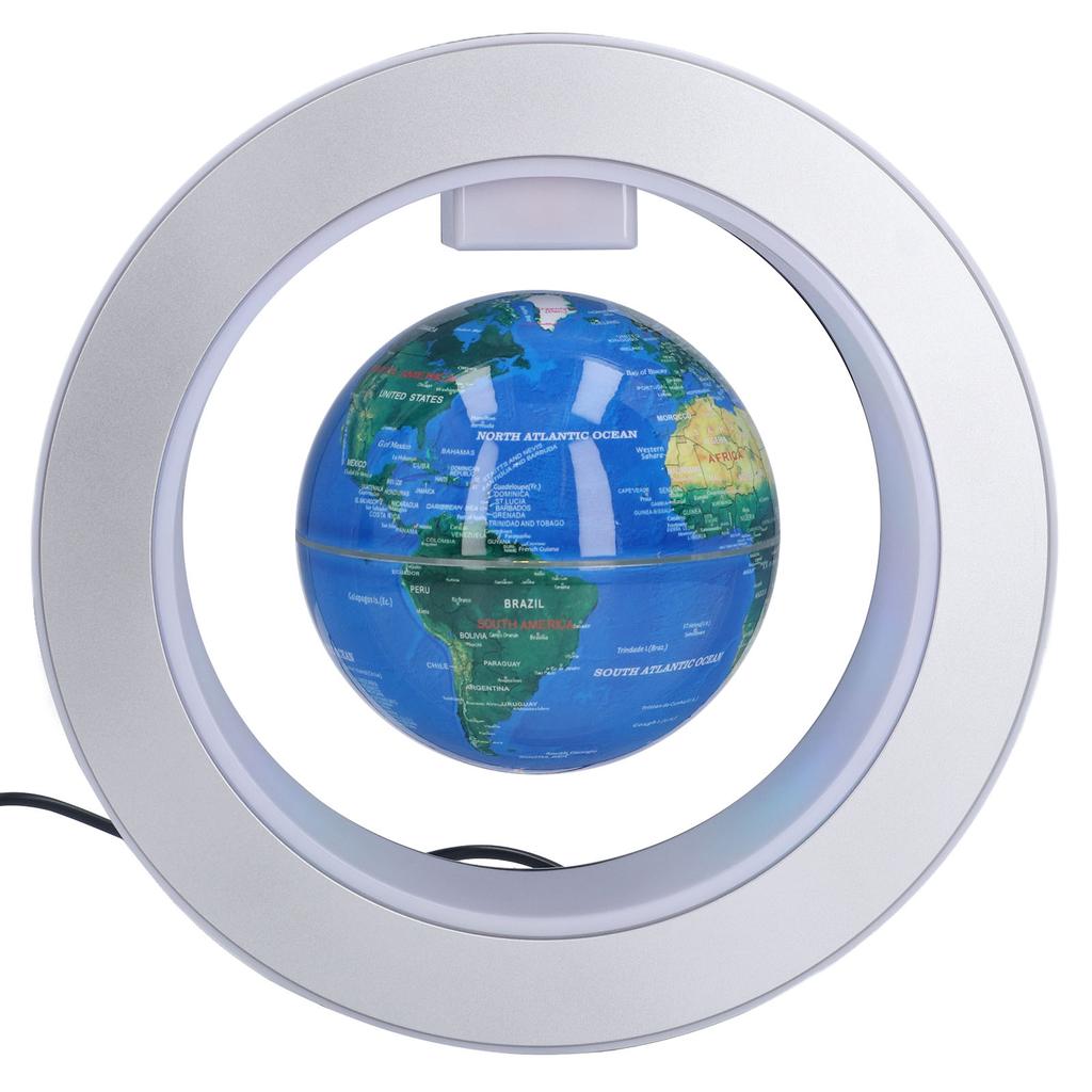 Floating Globe Magnetic Levitation Globe 100?240V Home Decoration Ornament for Birthday GiftUS Plug