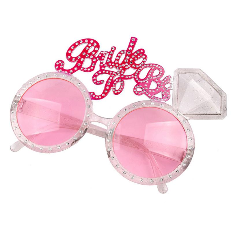 Bride & Groom Funny Groom Bride Glasses Bachelor Party Eyeglasses Photo Props Wedding Party Decoration Wedding Supplies