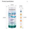 50pcs 6 In 1 Chlorine PH Test Strips Swimming Pool Spa Water Test Paper Hardness Chlorine Alkalinity PH Cyanuric Bromine Detect