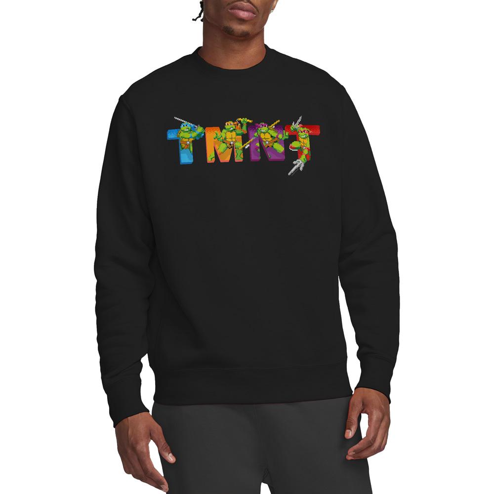 Teenage Mutant Ninja Turtles Unisex Adult Arcade Main Screen Sweatshirt