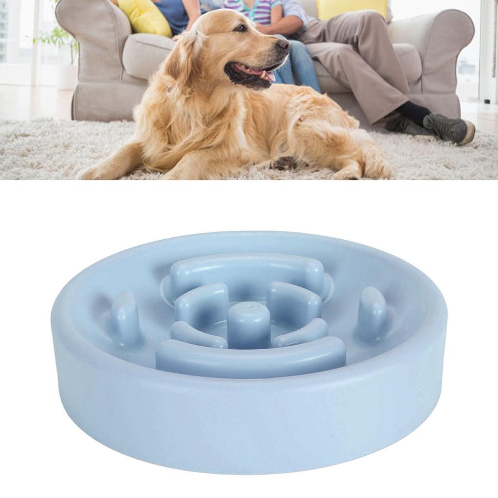 Slow Feeder Dog Bowl Interactive Puzzle Slow Feeding Pet Bowl Prevent Choking Dog Dishes for Medium Small Dogs