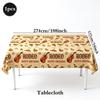 Rodeo Theme Birthday Party Decor Tableware Set Paper Plates Cup Napkins Tablecloth Wild West Cowboy Cowgirl Rodeo Party Supplies