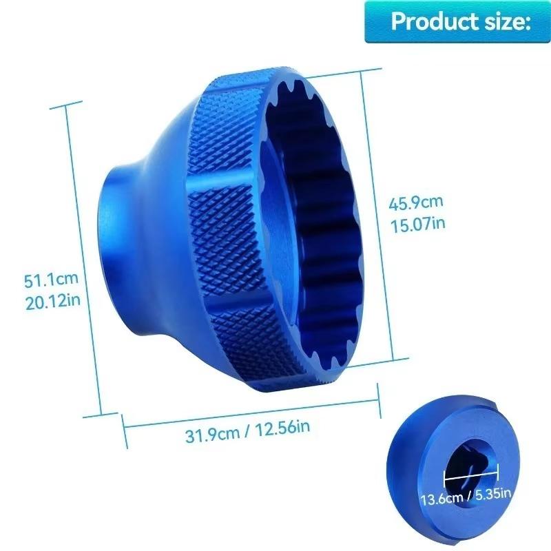 16-Notch Bottom Bracket Removal Tool Slot Bottom Support Tool BBT-69.2 Compatible with Shimano SRAM Chris King Campagnolo