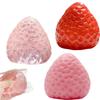 Simulated Strawberry Pinch Music, Novel Stress Relief Toy, Silicone Feel Stress Relief and Release Toy