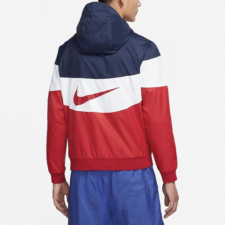 Nike Sportswear Windrunner Casual Hooded Track Jacket Navy Blue Dark Men's DC4113-441