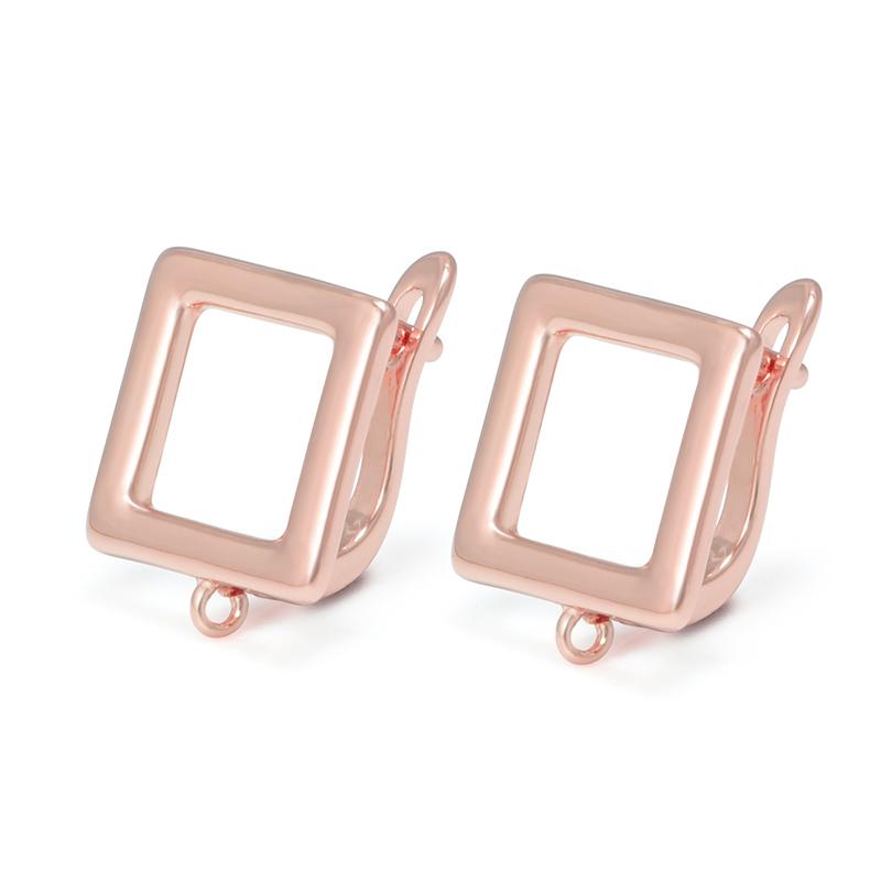 Silver Color Brass Earring Hooks for DIY Jewelry Making Handmade Silver Color Jewelry Accessories Findings Eawires