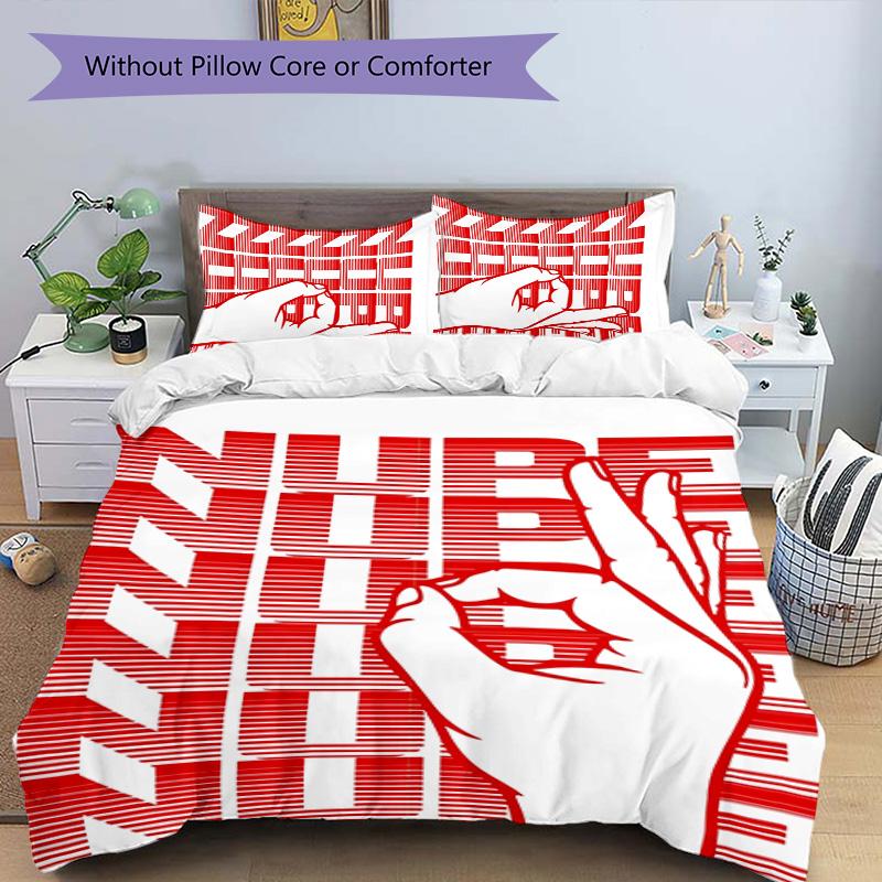 3pcs Kappa Alpha Psi logo3 pattern bedding set duvet cover set includes duvet cover &pillowcases, perfect all season bedroom decoration & gift
