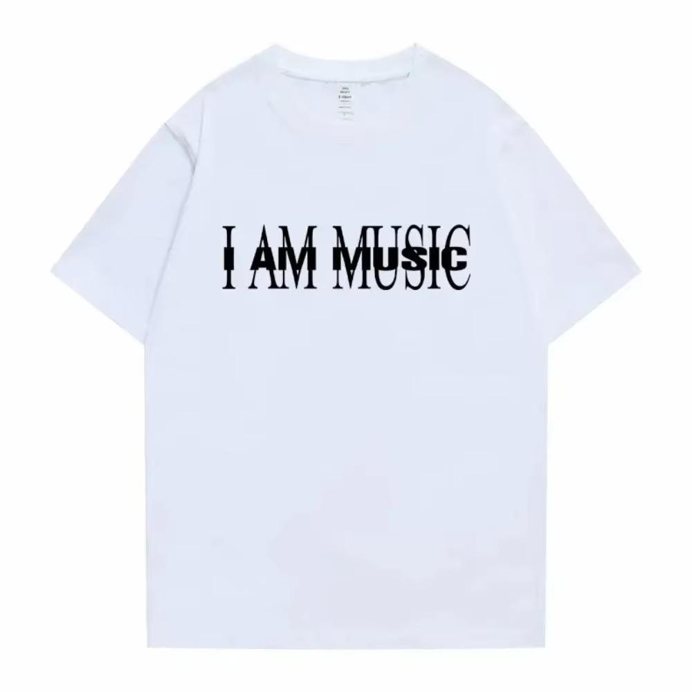 Rapper Playboi Carti I Am Music New Album Cover Print Tshirt Men Women Casual Vintage T-shirt Hip Hop Oversized T Shirts Clothes