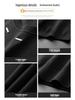 Plus Size Men's Round Neck Short Sleeve Knit Pullover - 2025 Autumn/Winter Collection