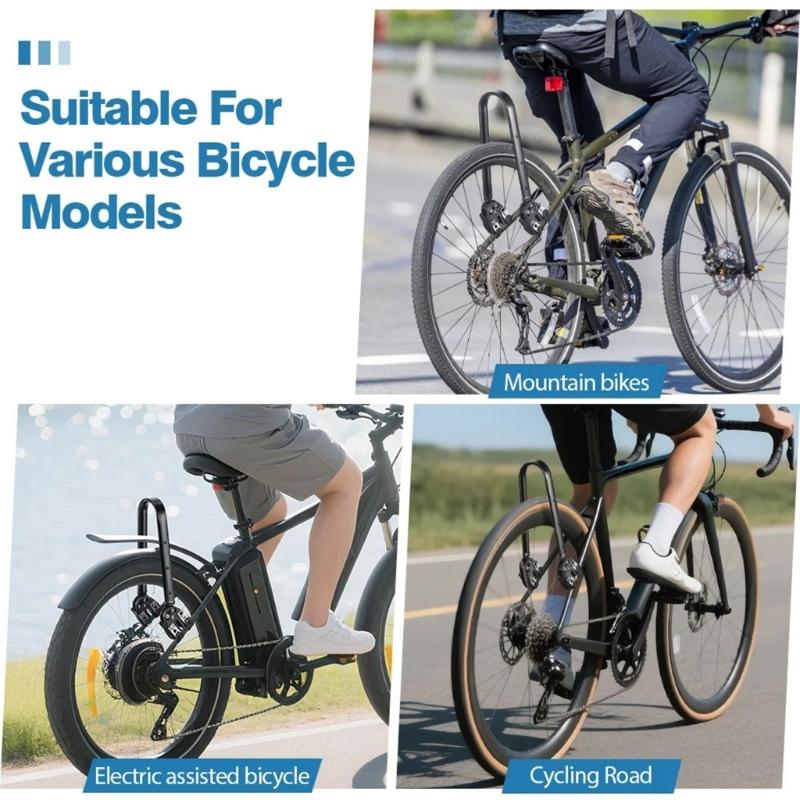 Universal Bike Cargo Rack Tool  Assembly 30kg Capacity  Aluminum Construction