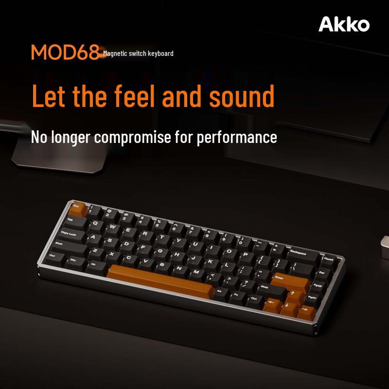 

AKKOMOD68 Gasket Aluminum Wired 8K Magnetic Switch Gaming Keyboard