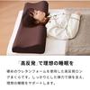 Ricomen Pillow, 100cm Wide, High-Resilience Urethane, Washable Cover, 190N, Long Pillow, Brown