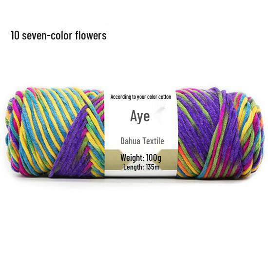 Hand-Knitted Cotton Wool Scarf Yarn for Men & Women, Coarse Wool & Milk Cotton Material, Worsted Crochet.