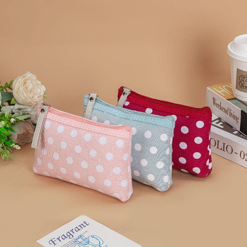 Women Small Travel Cosmetic Bag Makeup Bag Handbag Female Zipper Purse Small Cosmetics Make Up Bags Travel Beauty Organizer