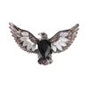 Sparkling Eagle Brooch Adorable Animal Pin Stylish Lapel Pin Alloy Texture Suitable for Backpack and Cloth Decorations