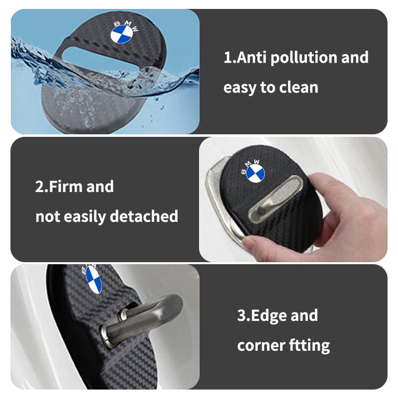 Car Body Interior Anti Rust Water Proof Door Lock Keys Buckle For BMW M 1 3 4 5 6 7 Series M3 M6 F01 F02E34 E36 E70 F10 X6 X1