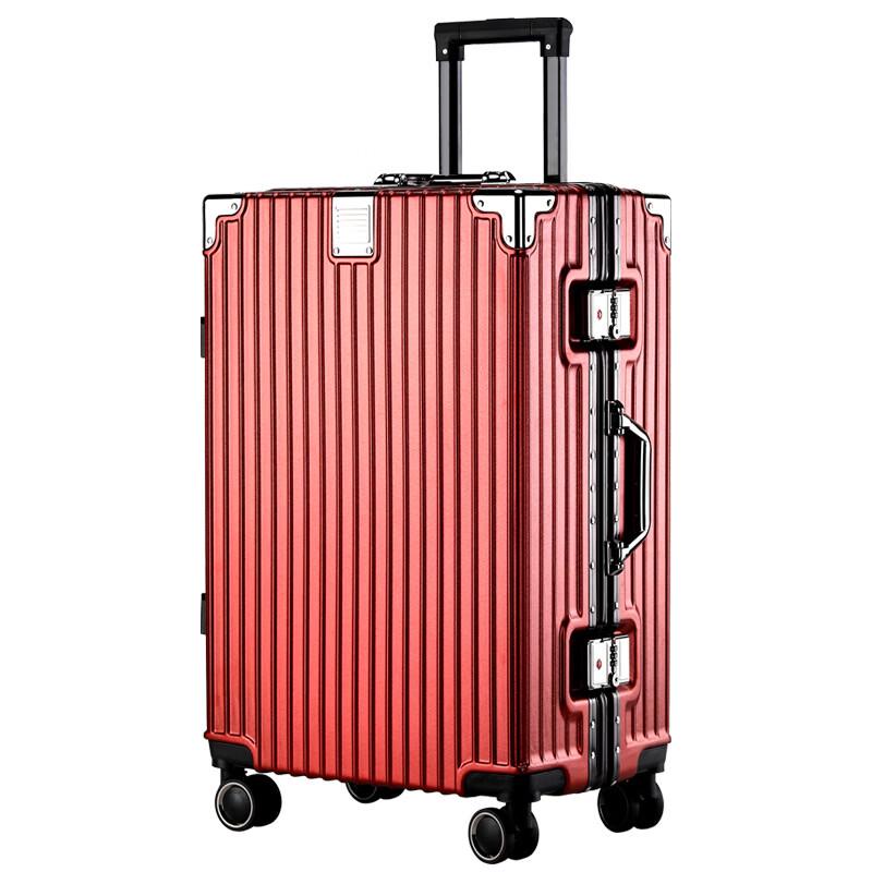 Lishen Aluminum Frame Spinner Suitcase