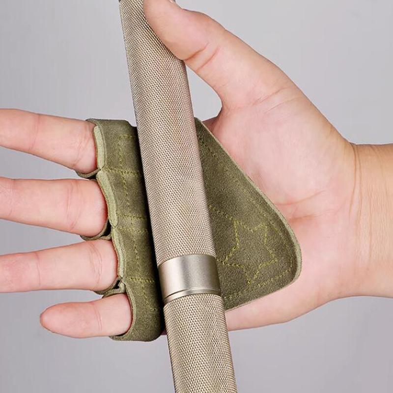 Weight Lifting Palm Dumbbell Grips Pads Men Women Cross Workout Anti-Skid Training Gloves Gym Fitness Sports Hand Protector