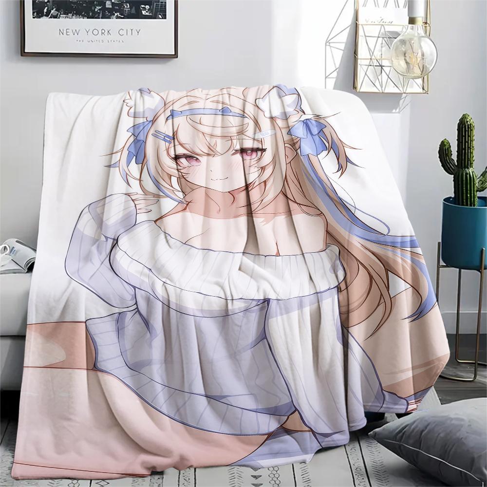 1 Manta de Franela con Estampado de Dibujos Animados, Alta Calidad, Cómoda para Todas las Estaciones, Decoración del Hogar, Calidez y Confort, Perfecta para Regalo de Navidad o Cumpleaños