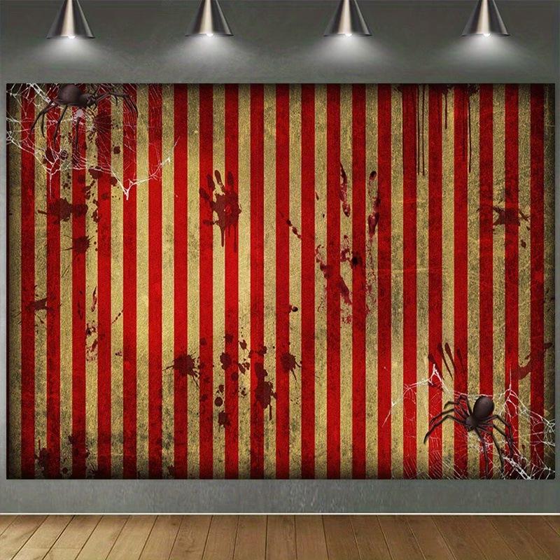 Halloween Theme Party Witch Hat Photo Background Horror Witch Makeup Prop Background