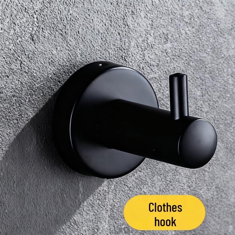 Punch-Free Stainless Steel Hooks - Strong Adhesive for Kitchen & Bathroom Storage Organizing Backpacks, Hats, Headbands.