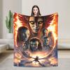 A-Avatars Fire and Ash Kiri Woodsprites Fashion Blanket  Flannel Novelty Breathable Throw Fashion Blankets for Bed Sofa Spring/Autumn Couch