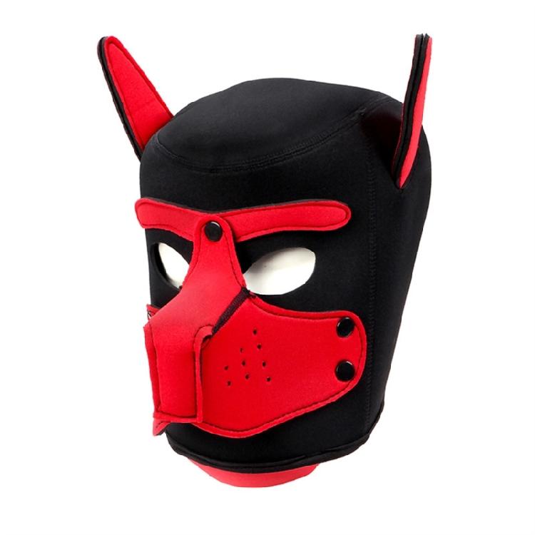 Halloween Hundegesichtsmaske Für Damen Herren Cosplay Partys Maskenballmaske Hund Cosplay Kopfbedeckung Ganzkopf Hundegesichtsmaske