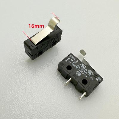 KW11-2 Micro Switch 2-Pin with R Handle Device Stroke Limit Reset Button 5A