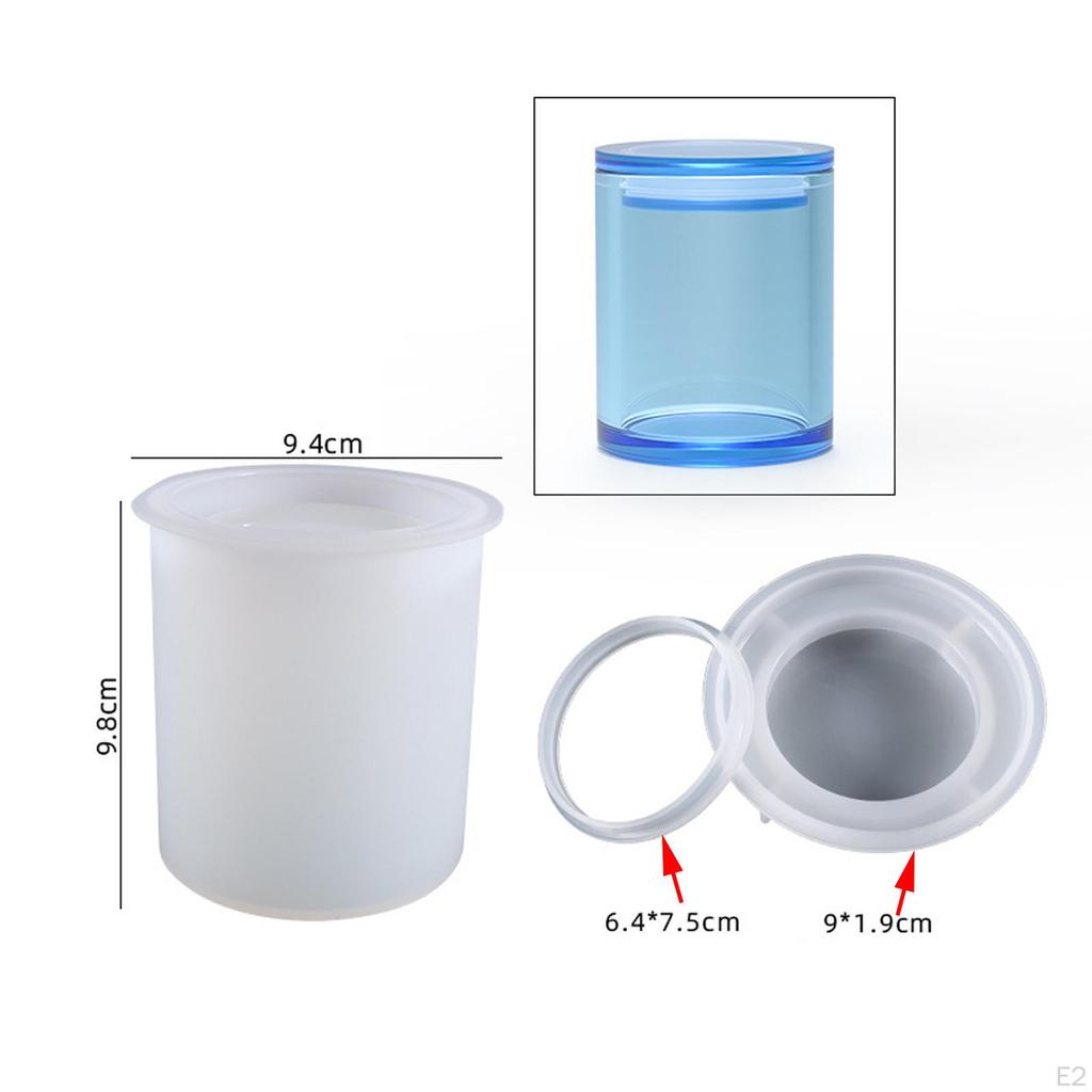 Creative Storage Sealed Bottle ,Jewelry Rings Box Epoxy Resin Sealing for Making Jewelry