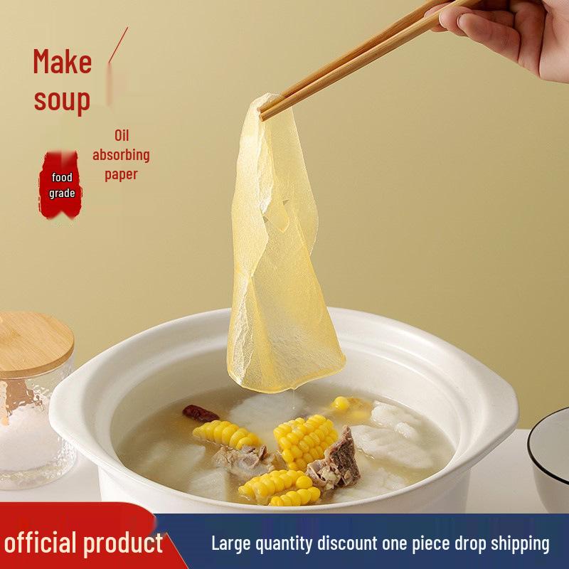 Food-Grade Oil-Absorbing Filter Paper for Cooking and Stewing Soups