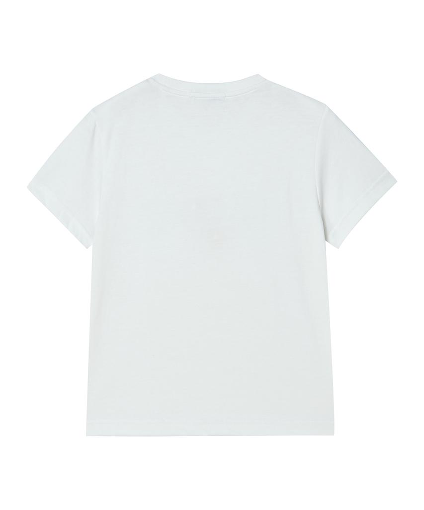 AWESOME STUDIO Kitsch Patchwork T-Shirt White