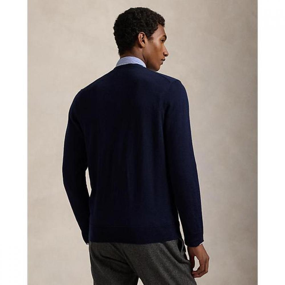 Polo Ralph Lauren Men S Slimfit waShable Wool V Neck Cardigan mnpoSwe16822054400