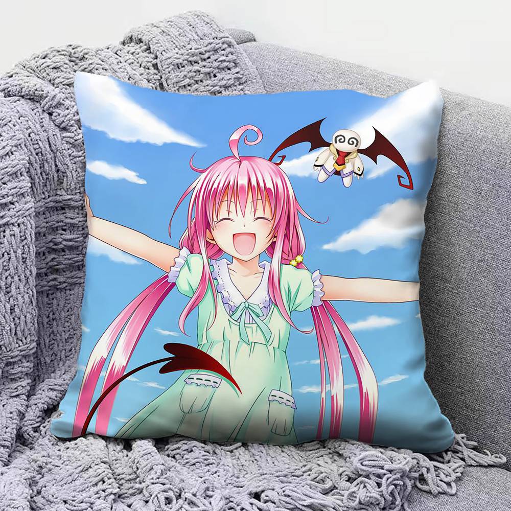 Motto to love-ru Yami Momo Nana Lana   Pillow Covers, Home Sofa Cushion Covers and Aecorative Custom