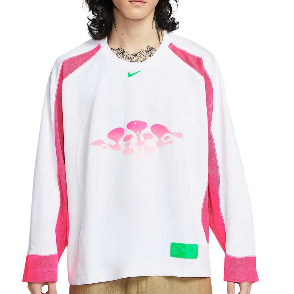 Nike Project F.R.O.G. Color Block Loose Fit Long Sleeve T-Shirt Men Tops HV9565-100