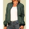 Female Bomber Jacket for Women Autumn Sport Jacket Women's Coat Stand Collar Zipper Slim Thin Jacket Jaquetas Outwear Plus Size