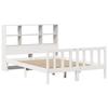 VidaXL Bunk Bed Frame Without Mattress White 120x200 Cm Solid Pine Wood 3321703