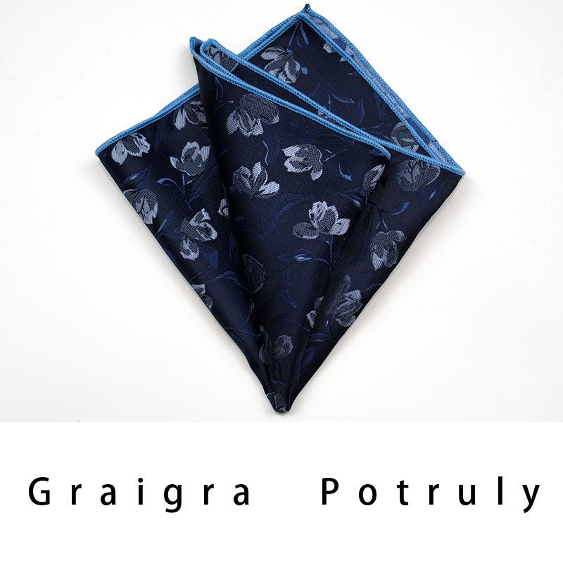 Men'S Formal Business Tie 8Cm Trend Ethnic Style Guochao Chinese Style Bow Tie Pocket Towel Set Retro Coffee
